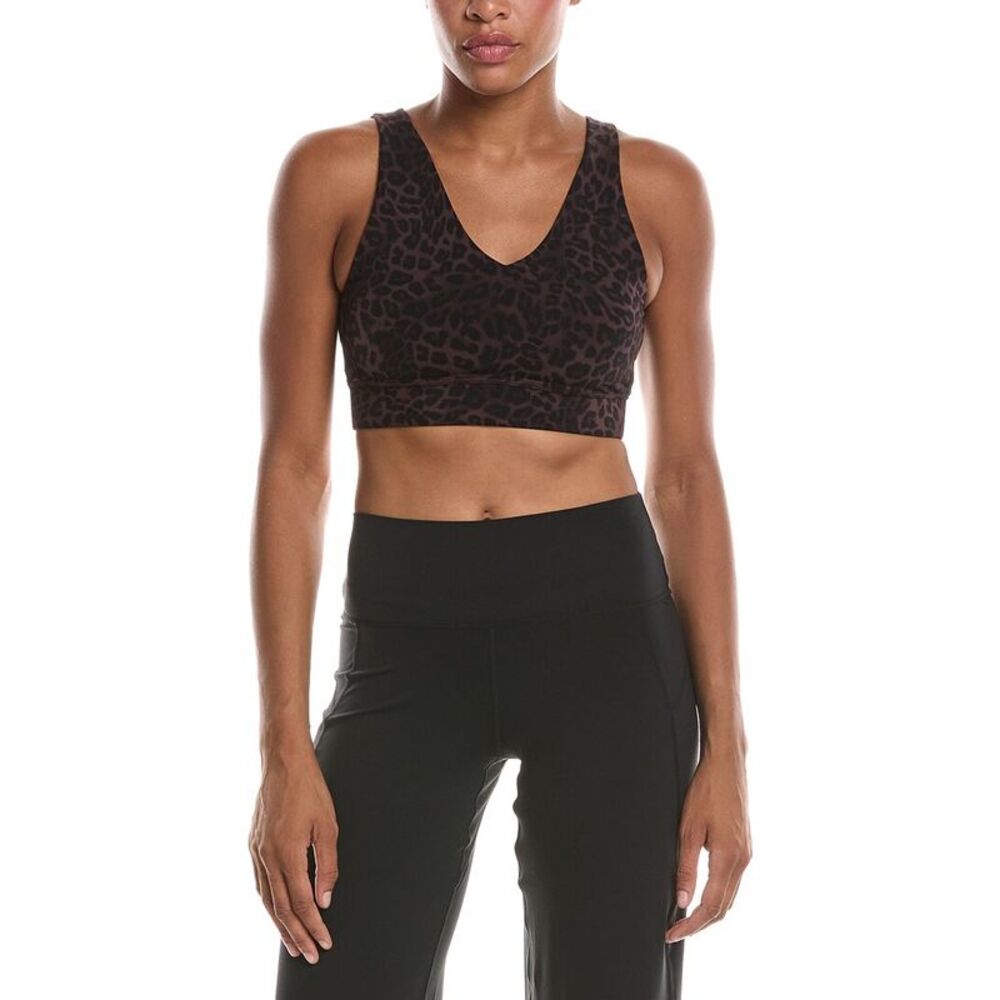 Sweaty Betty Womens Ultimate Studio Voop Bra, Brown